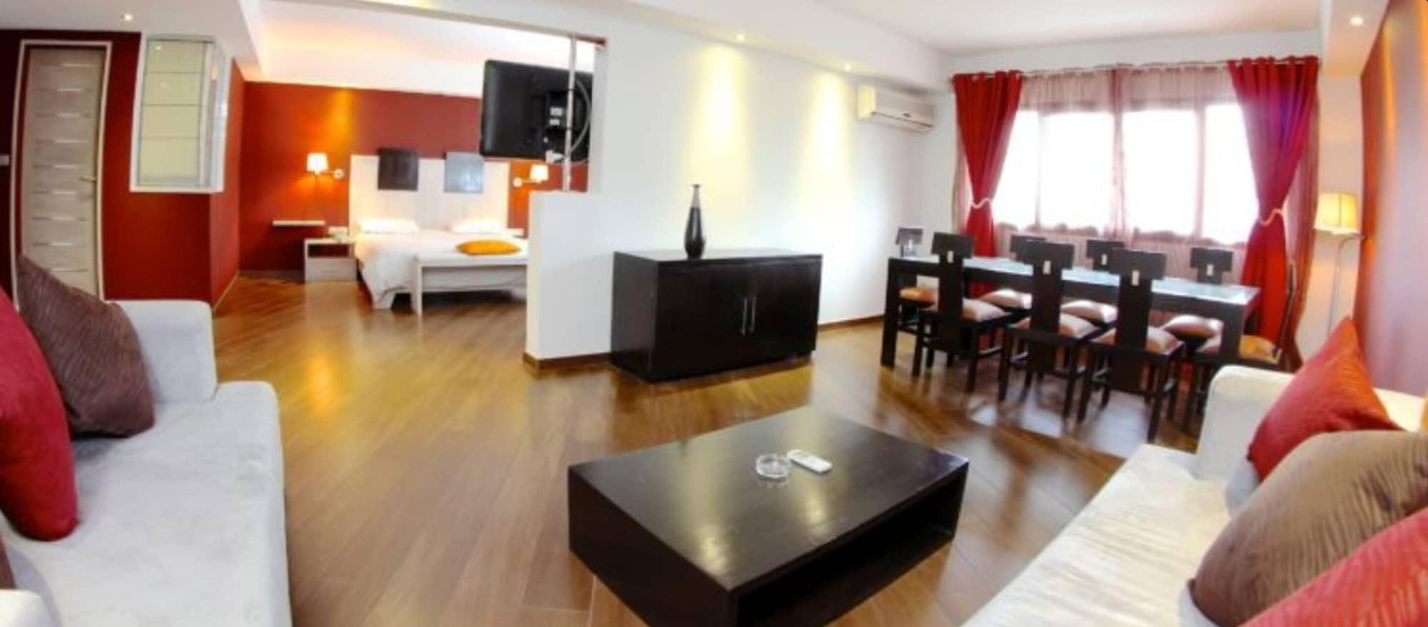 Cafe De Rome Otel Dakar Dış mekan fotoğraf